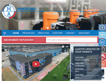 Tablet Screenshot of makronyl.nl